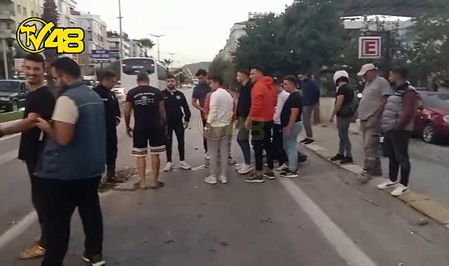 BALSER KAVŞAĞINDA MOTOSİKLET KAZASI