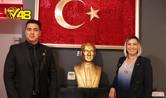 İLÇE EMNİYET MÜDÜRÜ TV48'İ ZİYARET ETTİ