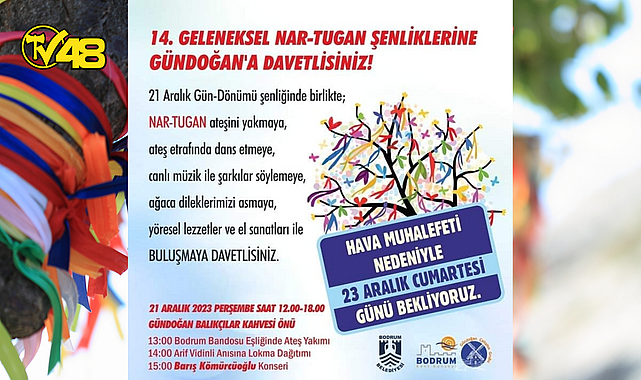 BODRUM'DA "GÜNEŞİN YENİDEN DOĞUŞU" KUTLANACAK