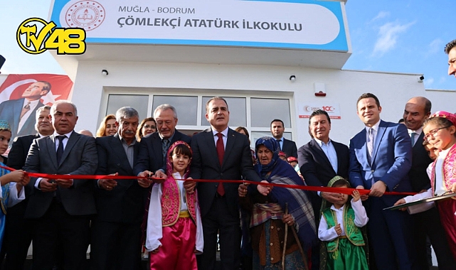 HAYIRSEVERLER TARAFINDAN BODRUM'A KAZANDIRILAN 44'ÜNCÜ OKULUN AÇILIŞI YAPILDI