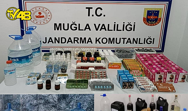 MUĞLA İL JANDARMA KOMUTANLIĞI'NDAN KAÇAK ALKOL OPERASYONU: ÇOK SAYIDA ŞÜPHELİ VE MALZEME ELE GEÇİRİLDİ