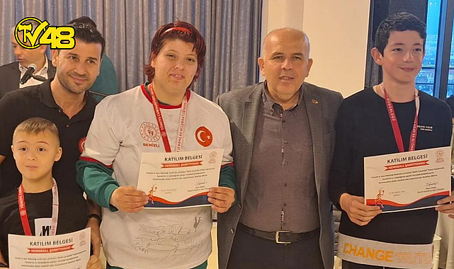 MUĞLALI SPORCULAR HEMSBALL ŞAMPİYONASI'NDAN MADALYA İLE DÖNDÜLER…
