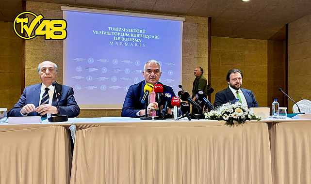 KÜLTÜR VE TURİZM BAKANI MEHMET NURİ ERSOY, BODRUM'DA TURİZMCİLERLE BULUŞTU