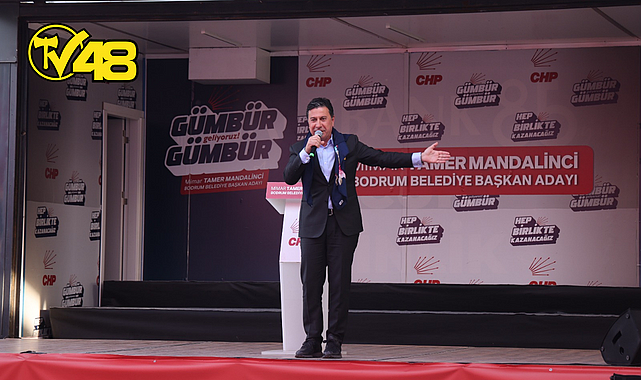 BAŞKAN ARAS BODRUM MİTİNGİNDEN İKTİDARA SESLENDİ: "HİZMETTE AYRIM OLMAZ YAPAN UTANSIN"