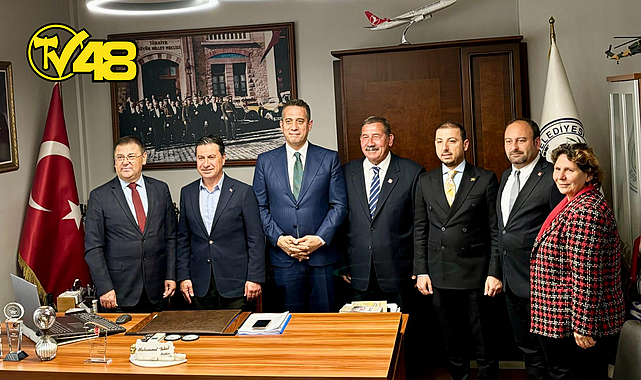 CHP HEYETİ BAŞKAN TOKAT'I ZİYARET ETTİ