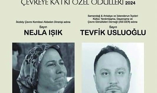 AKBELEN DİRENİŞÇİSİ, MUHTAR NEJLA IŞIK'A ÇEVREYE KATKI ÖZEL ÖDÜLÜ
