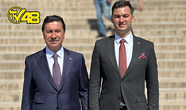 BAŞKAN TAMER MANDALİNCİ, ATA'NIN HUZURUNDA