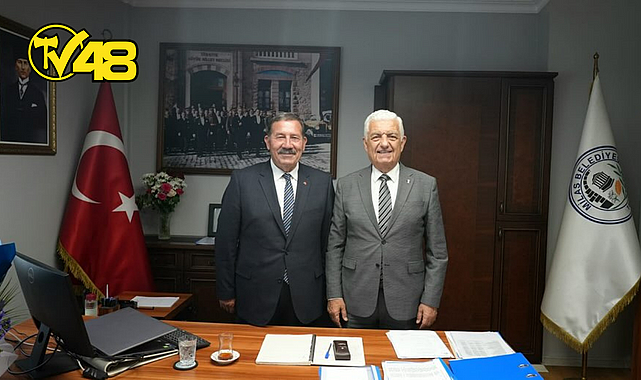 OSMAN GÜRÜN'DEN FEVZİ TOPUZ'A ZİYARET
