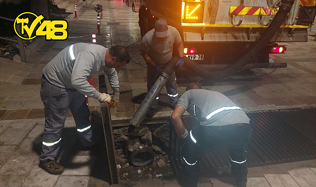 SEZON ÖNCESİ BELEDİYE VE MUSKİ’DEN ORTAK ÇALIŞMA