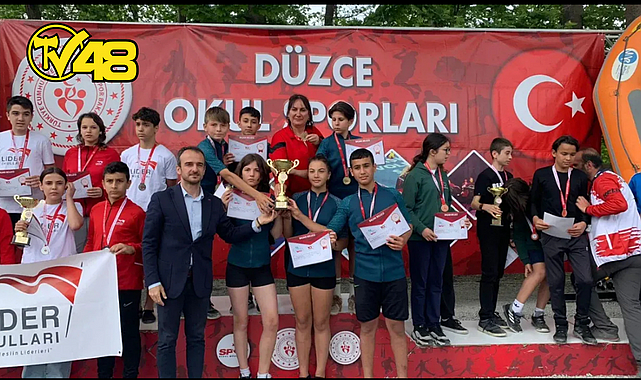 DALAMAN CUMHURİYET ORTAOKULU YILDIZ KIZLAR, YILDIZ ERKEKLER VE KARMA TAKIMDA TÜRKİYE BİRİNCİSİ OLDU…