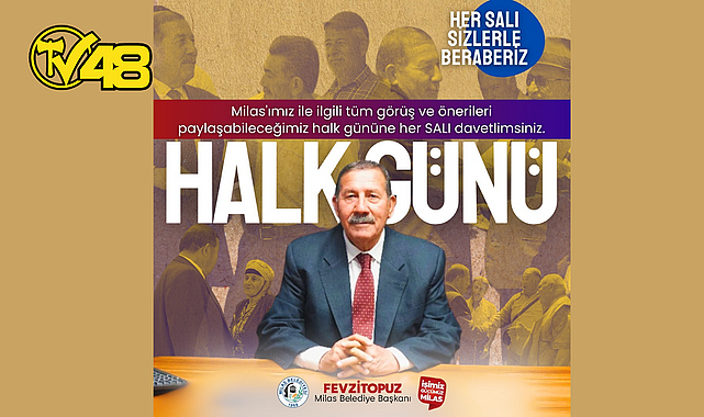 MİLAS BELEDİYE BAŞKANI FEVZİ TOPUZ, "HALK GÜNÜ" UYGULAMASINI BAŞLATTI