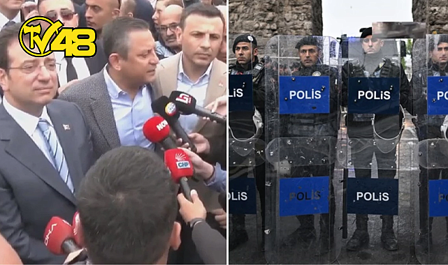SARAÇHANE'DE TANSİYON YÜKSEK! ÖZGÜR ÖZEL VE EKREM İMAMOĞLU TAKSİM'E YÜRÜYOR