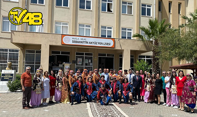 SEBAHATTİN AKYÜZ FEN LİSESİ'NDE E-TWINNING PROJESİ SENE SONU KÜLTÜR FESTİVALİ YAPILDI