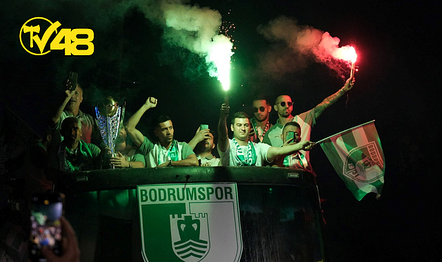 BİNLERCE BODRUMLU, SÜPER LİG'E YÜKSELİŞİ KUTLADI GOCA BODRUM'UN ZAFER GECESİ