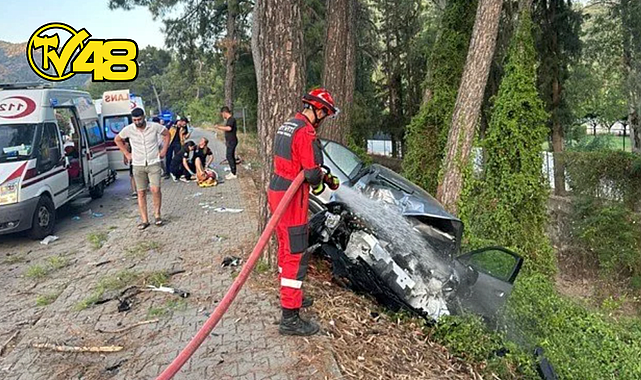 GÖCEK'TE FECİ KAZA