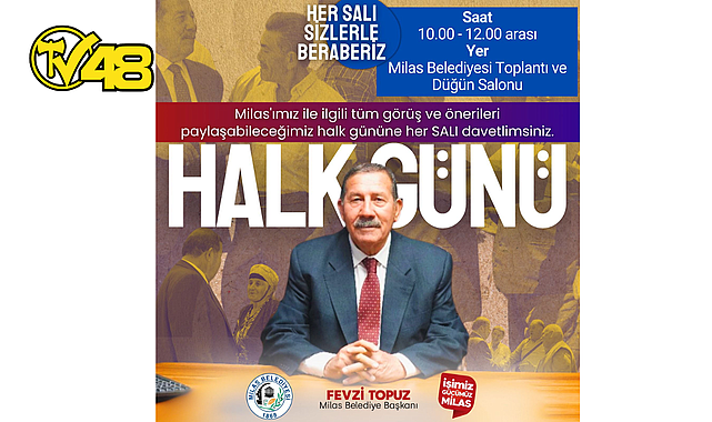 HALK GÜNÜ YARIN BELEDİYE TOPLANTI VE DÜĞÜN SALONU’NDA GERÇEKLEŞECEK