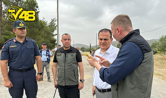 MİLAS BEYCİLER VE KISIRLAR MAHALLELERİ'NDEKİ YANGIN KONTROL ALTINA ALINDI