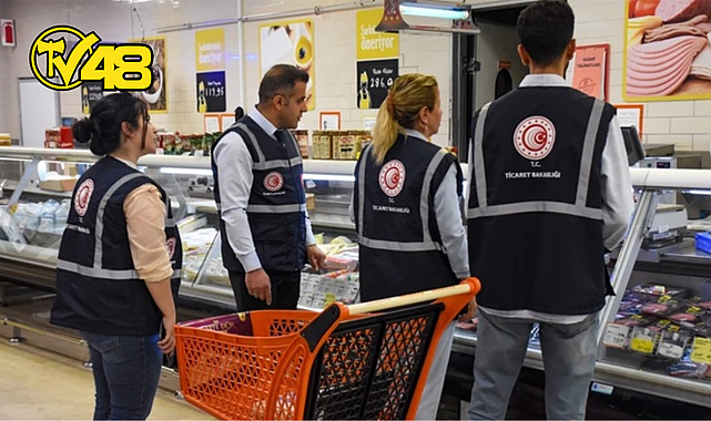TİCARET BAKANLIĞI, KURBAN BAYRAMI ÖNCESİNDE MARKETLERDE DENETİM YAPTI