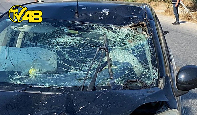 BODRUM'DA MOTOSİKLET VE OTOMOBİL Ç*RPIŞTI: 1 Ö*Ü, 2 Y*RALI