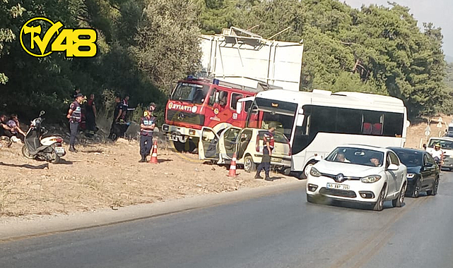 BODRUM TORBA DEMİRBÜKÜ MEVKİİ'NDE ÖLÜMLÜ KAZA