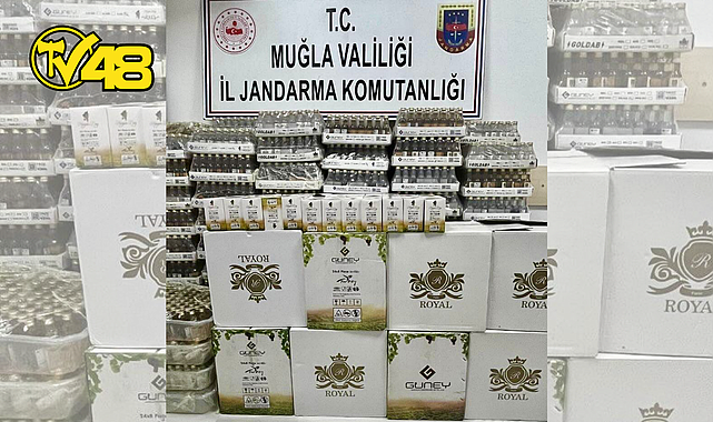 FETHİYE’DE BANDROLSÜZ İÇKİ OPERASYONU: 8.664 ADET ALKOLLÜ İÇKİ ELE GEÇİRİLDİ