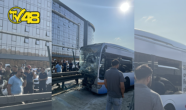 KÜÇÜKÇEKMECE'DE SEYİR HALİNDEKİ METROBÜSLER ÇARPIŞTI: 1 ÖLÜ, 2'Sİ AĞIR 38 YARALI