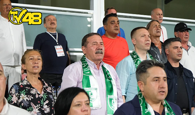 MİLAS BELEDİYE BAŞKANI TOPUZ'DAN BODRUMSPOR'A DESTEK