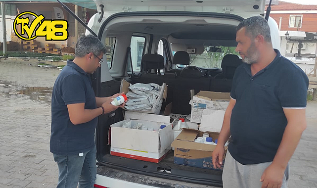 MUĞLA'DA YASAKLI BİTKİ KORUMA ÜRÜNÜ SATANLARA SIKI TAKİP