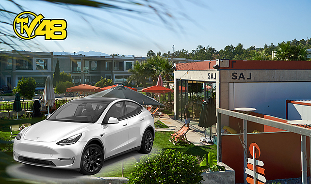 TESLA'NIN DÜNYADA EN ÇOK SATAN OTOMOBİLİ MODEL Y, TEST SÜRÜŞÜ İÇİN SAL BODRUM'DA!