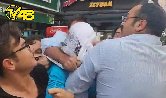 İZMİR'DE ABD ASKERİNİN BAŞINA ÇUVAL GEÇİRDİLER