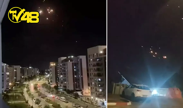 İRAN, İSRAİL'E YÖNELİK FÜZE SALDIRISINI BAŞLATTI