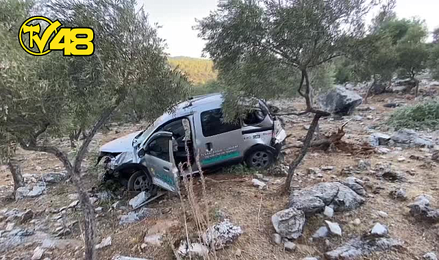 YATAĞAN-MİLAS KARAYOLU'NDA KAZA: 2 YARALI
