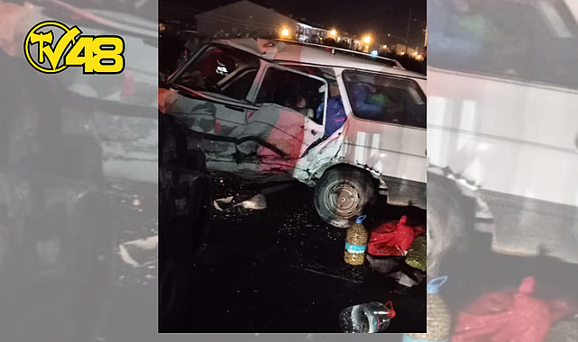BAYIR MAHALLESİ'NDE GECE TRAFİK KAZASI: 3 YARALI