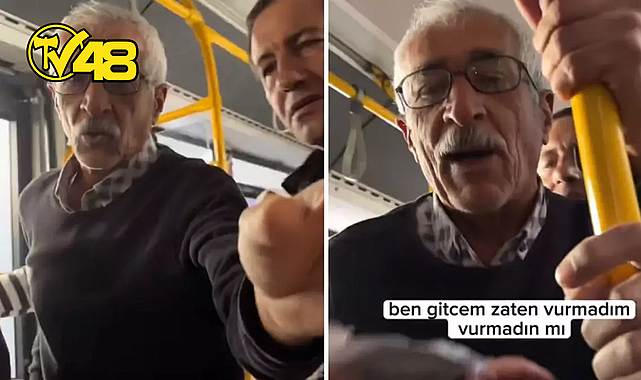 YAŞLILARA YER VERMESİNİ İSTEDİ, ALDIĞI CEVAP ÜZERİNE GENÇ KIZI TOKATLADI
