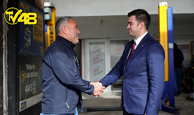 BAŞKAN MANDALİNCİ TURGUTREİS SANAYİSİNİ ZİYARET ETTİ