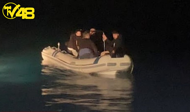 BODRUM'DA 8 DÜZENSİZ GÖÇMEN YAKALANDI