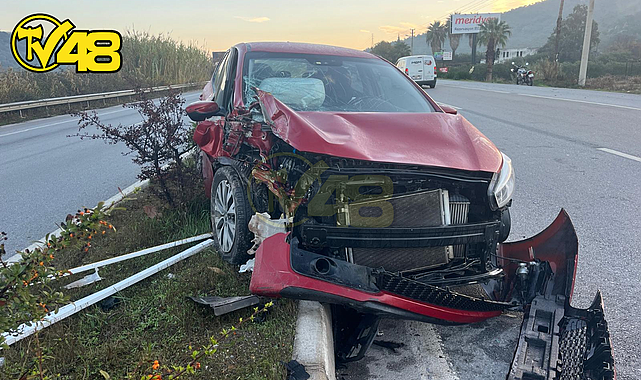 BODRUM-MİLAS TUZLA YOLUNDA SİSTEN KAYNAKLI KAZA