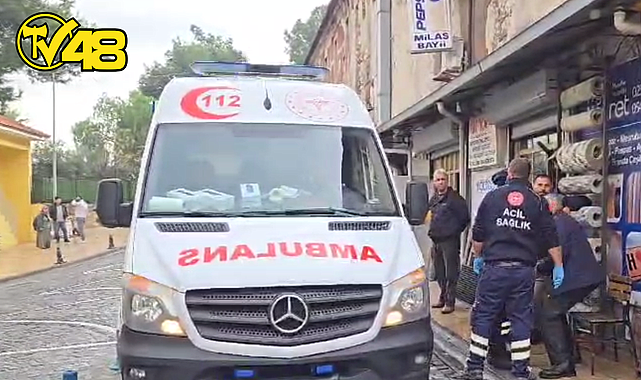 MİLAS'TA KAVGA: YAŞLI ADAMIN BAŞINA CİSİMLE SALDIRILDI