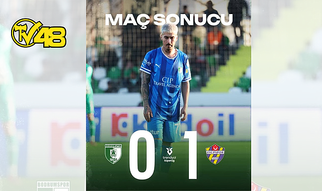 EYÜPSPOR, BODRUM FK'Yİ 1-0 YENEREK 3 PUANI KAPTI