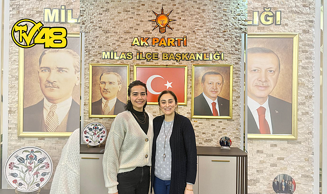 MİLAS AK PARTİ KADIN KOLLARI BAŞKANLIĞINA MÜNEVVER BARAN ATANDI