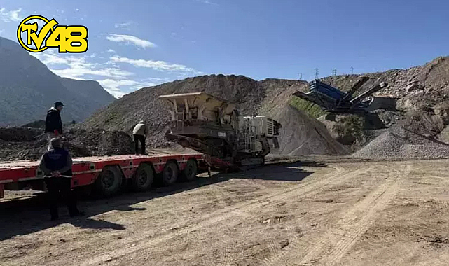 BODRUM'DA KAÇAK TAŞ KIRMA TESİSİ İÇİN 5 MİLYON LİRA CEZA