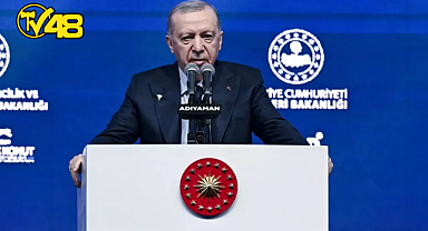 CUMHURBAŞKANI ERDOĞAN: DEPREM BÖLGESİNE SON 2 YILDA 2,6 TRİLYON LİRALIK YATIRIM YAPILDI
