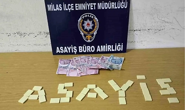 MİLAS'TA KUMAR BASKINI