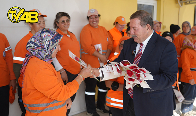 KADIN PERSONELLERİN EMEKÇİ KADINLAR GÜNÜ KUTLANDI