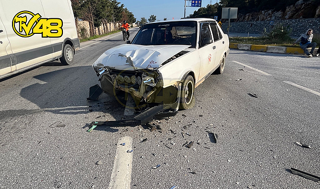 KAVŞAK'TAKİ KAZA UCUZ ATLATILDI