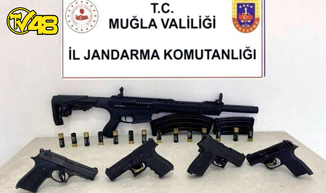 MİLAS'TA RUHSATSIZ SİLAH OPERASYONU