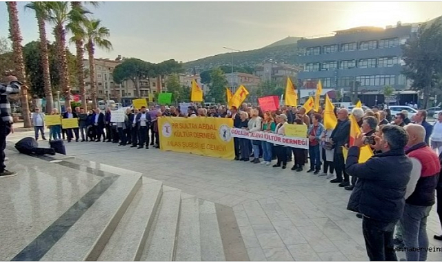 SURİYE'DEKİ ALEVİ KATLİAMI, MİLAS'TA PROTESTO EDİLDİ