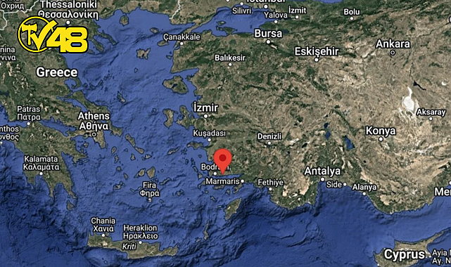 BODRUM’DA 3.7 BÜYÜKLÜĞÜNDE DEPREM MEYDANA GELDİ