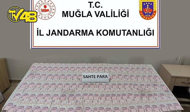 BODRUM’DA SAHTE PARA OPERASYONU: 25.600 TL DEĞERİNDE SAHTE BANKNOT ELE GEÇİRİLDİ