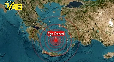 EGE DENİZİ'NDE 2.8 BÜYÜKLÜĞÜNDE DEPREM MEYDANA GELDİ